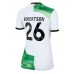 Tanie Strój piłkarski Liverpool Andrew Robertson #26 Koszulka Wyjazdowej dla damskie 2023-24 Krótkie Rękawy